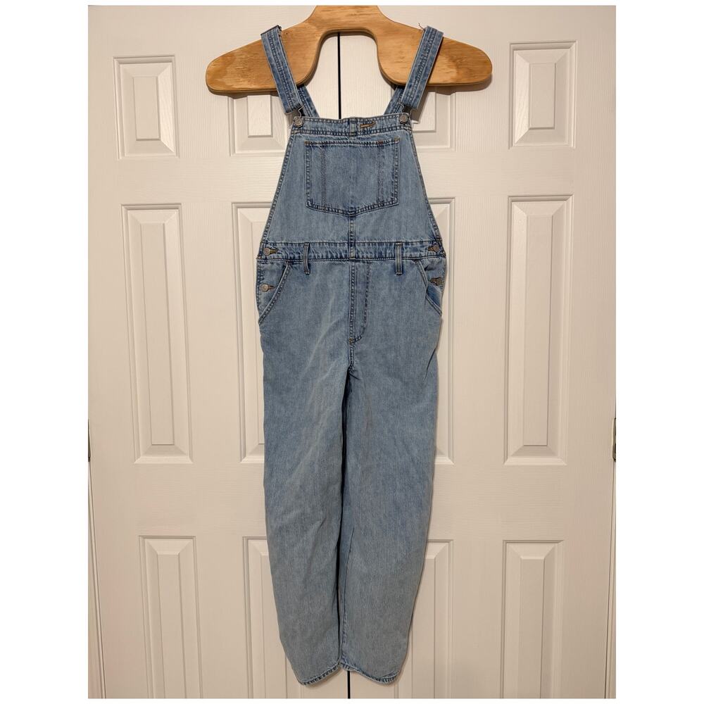 Women's Levi's Light Wash Cross-Back Overalls, Size M